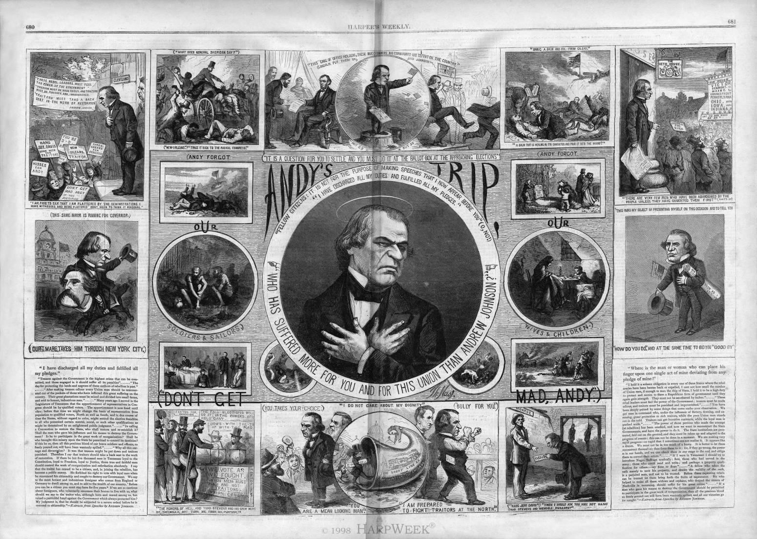 By the Standard of Andrew Johnson’s Impeachment, Trump’s Would Be a No-Brainer