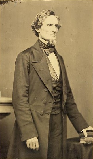 Standing portrait of Jefferson Davis